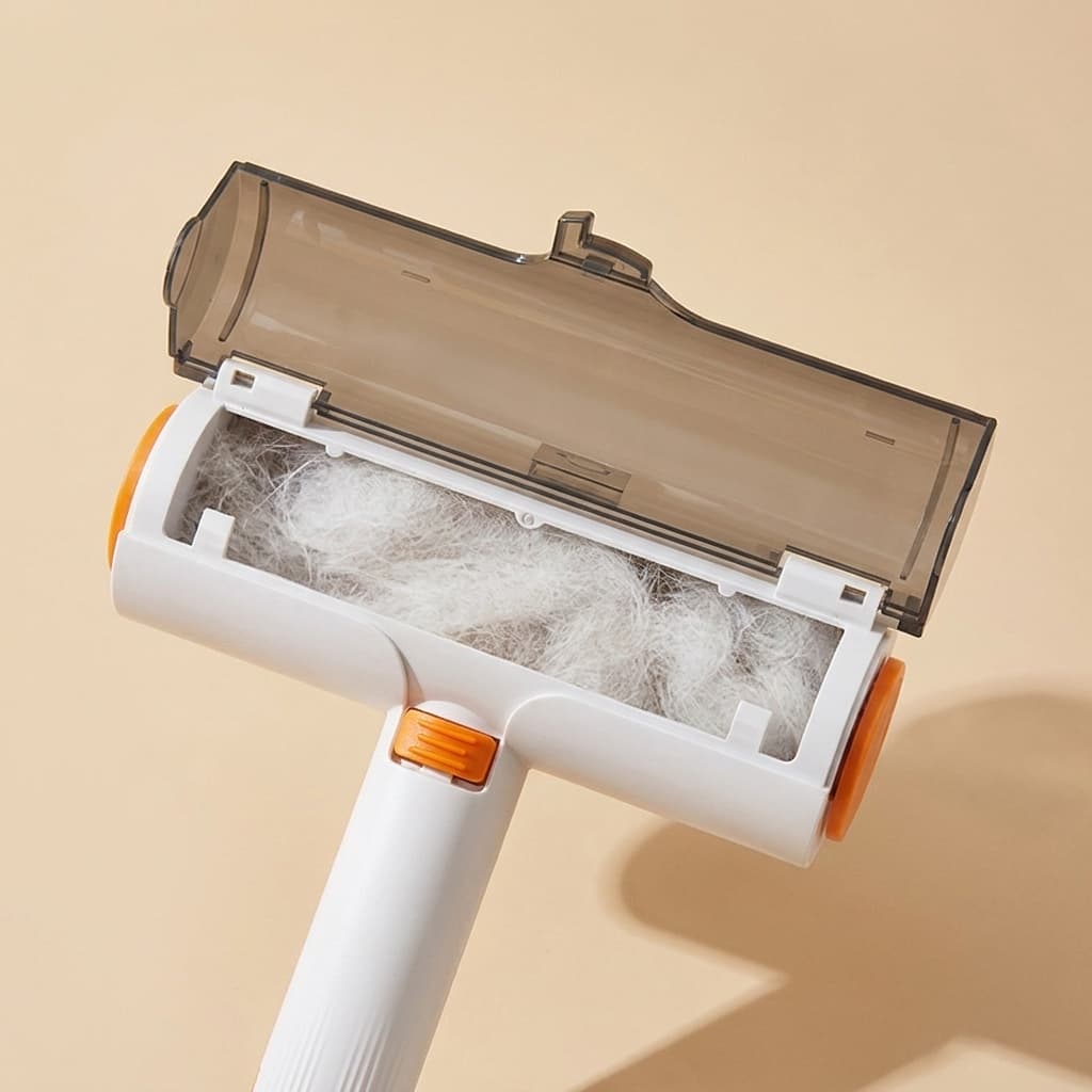 NestPure Roller — Aufnahme- und Reinigungsmechanik